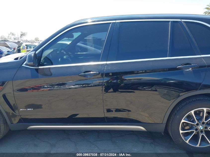 2018 BMW X5 xDrive35I VIN: 5UXKR0C54J0X87167 Lot: 39937038