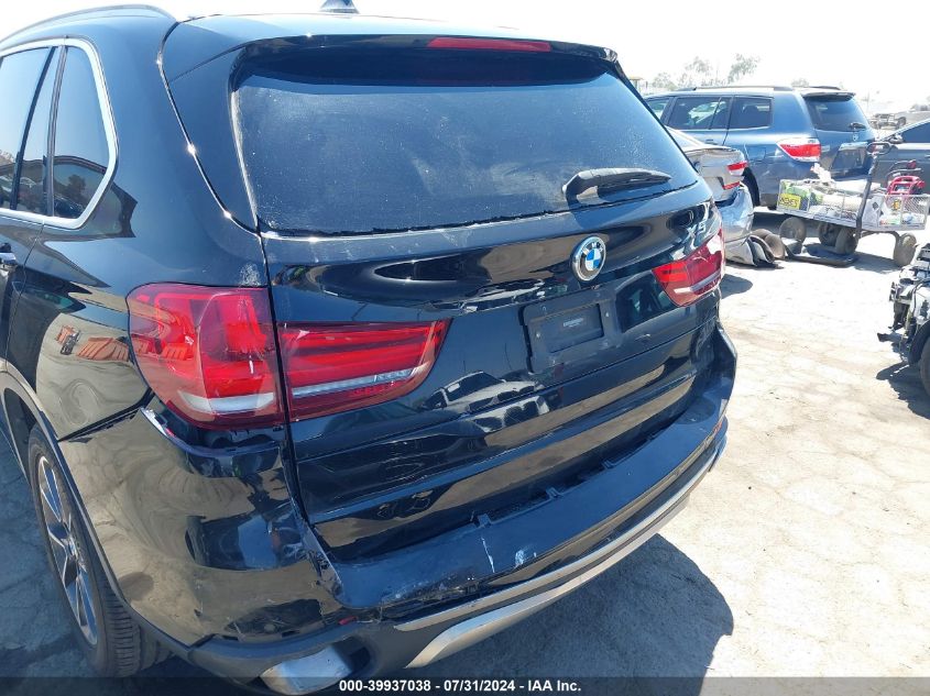 2018 BMW X5 xDrive35I VIN: 5UXKR0C54J0X87167 Lot: 39937038