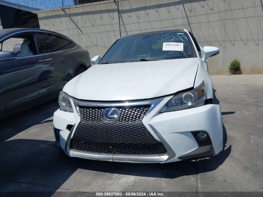 2015 Lexus Ct 200H VIN: JTHKD5BH5F2227998 Lot: 39937083