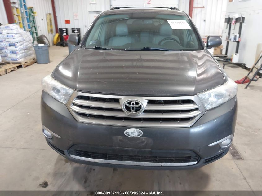 5TDDK3EH6BS074812 2011 Toyota Highlander Limited V6