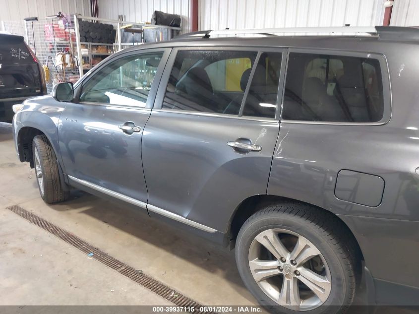 5TDDK3EH6BS074812 2011 Toyota Highlander Limited V6