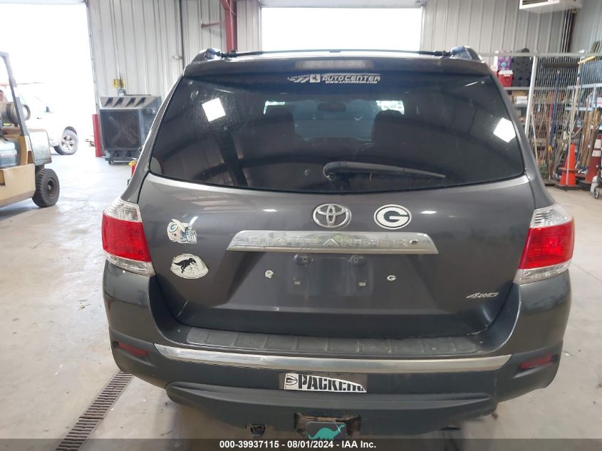 2011 Toyota Highlander Limited V6 VIN: 5TDDK3EH6BS074812 Lot: 39937115