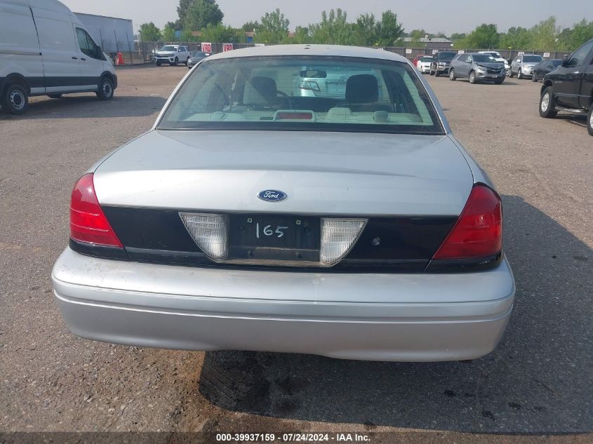 2003 Ford Crown Victoria Police VIN: 2FAFP71W23X169093 Lot: 39937159