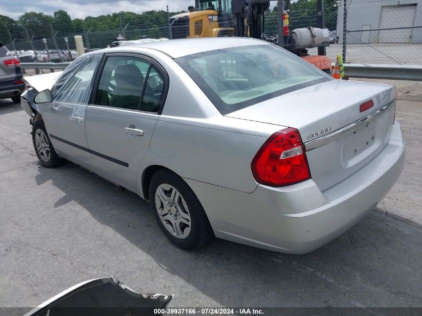 2005 Chevrolet Malibu VIN: 1G1ZS52F95F258935 Lot: 39937166