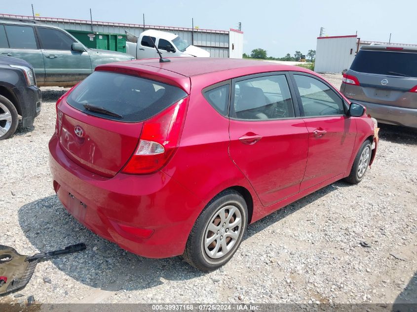 KMHCT5AE5CU052924 2012 Hyundai Accent Gs/Se