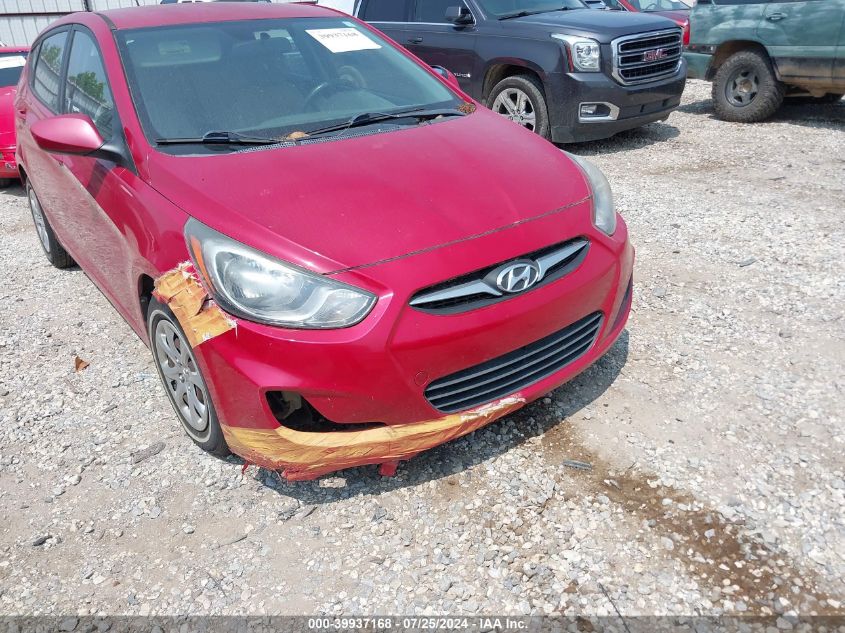 KMHCT5AE5CU052924 2012 Hyundai Accent Gs/Se