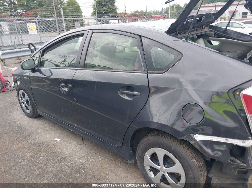 2015 Toyota Prius Two VIN: JTDKN3DU3F0403536 Lot: 39937174