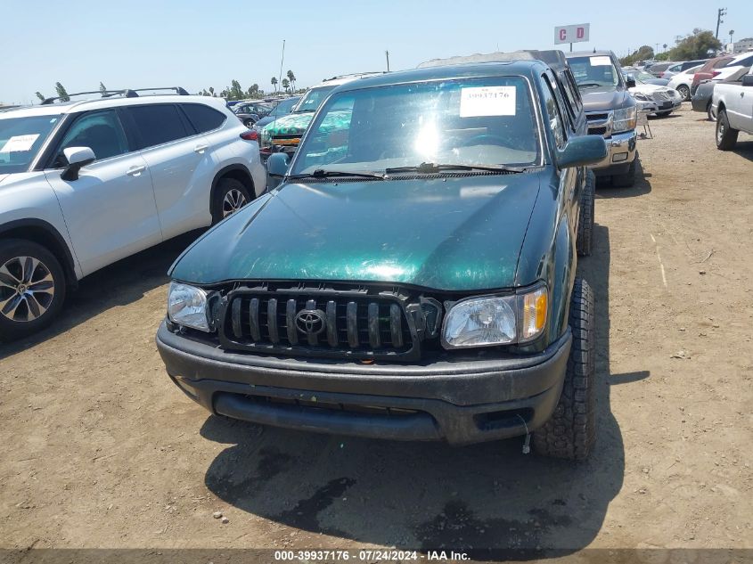 2000 Toyota Tacoma Base V6 VIN: 4TAVN52N0YZ640502 Lot: 39937176