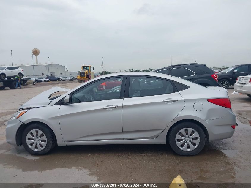 2015 Hyundai Accent Gls VIN: KMHCT4AE1FU792176 Lot: 39937201