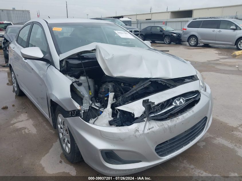 2015 Hyundai Accent Gls VIN: KMHCT4AE1FU792176 Lot: 39937201