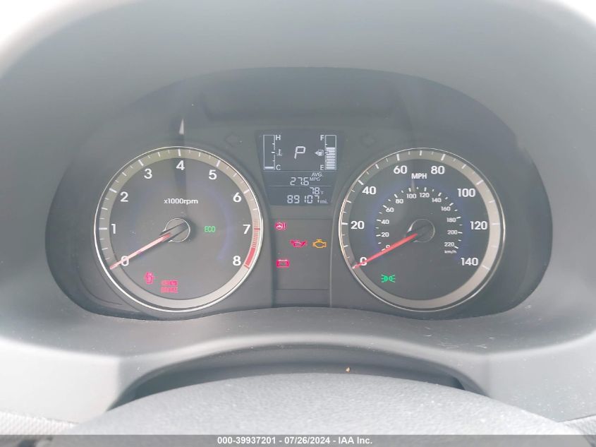 2015 Hyundai Accent Gls VIN: KMHCT4AE1FU792176 Lot: 39937201