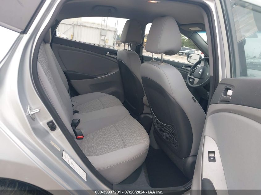 2015 Hyundai Accent Gls VIN: KMHCT4AE1FU792176 Lot: 39937201