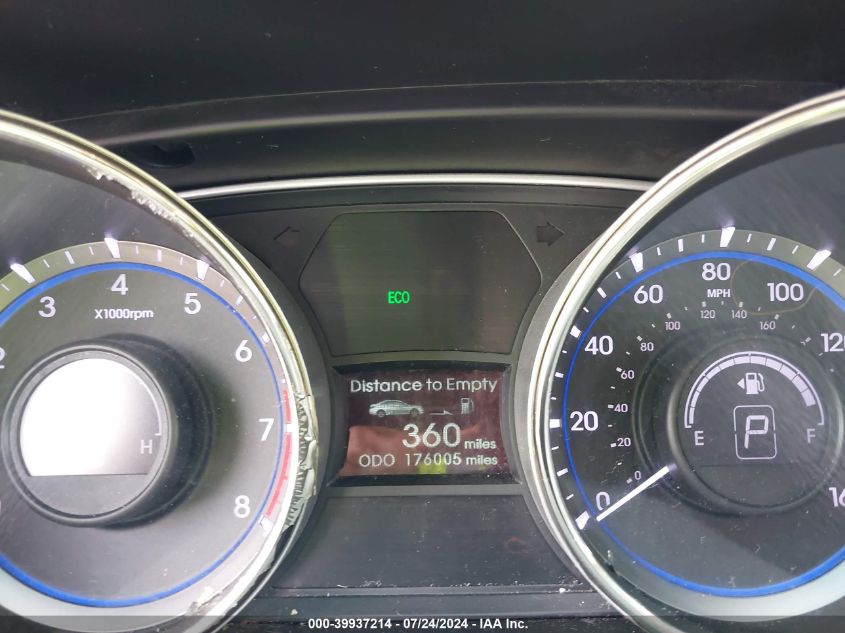 2013 Hyundai Sonata Limited VIN: 5NPEC4AC4DH591195 Lot: 39937214