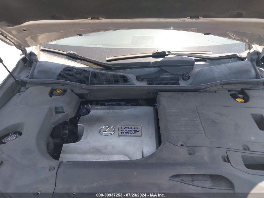 2011 Lexus Rx 450H 450 VIN: JTJZB1BA7B2005066 Lot: 39937253