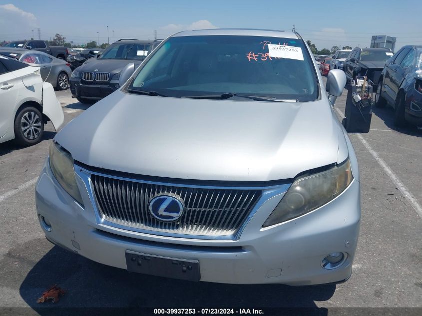 2011 Lexus Rx 450H 450 VIN: JTJZB1BA7B2005066 Lot: 39937253