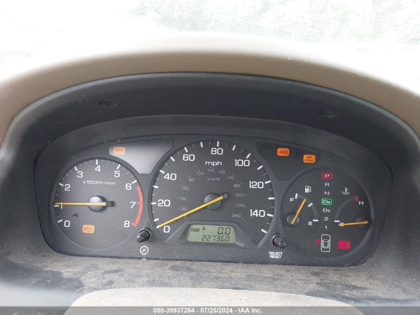 1HGCG16531A050485 | 2001 HONDA ACCORD