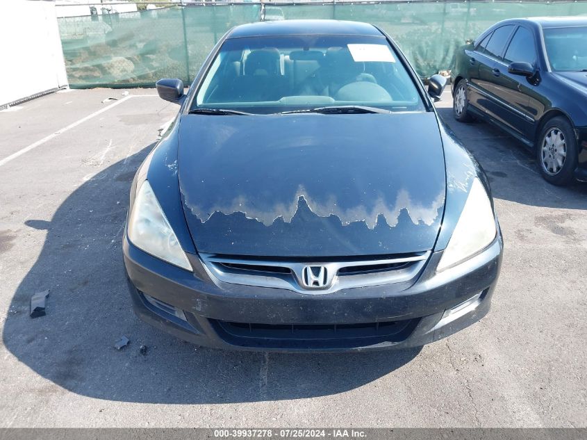 2006 Honda Accord 2.4 Lx VIN: 1HGCM72336A020250 Lot: 39937278