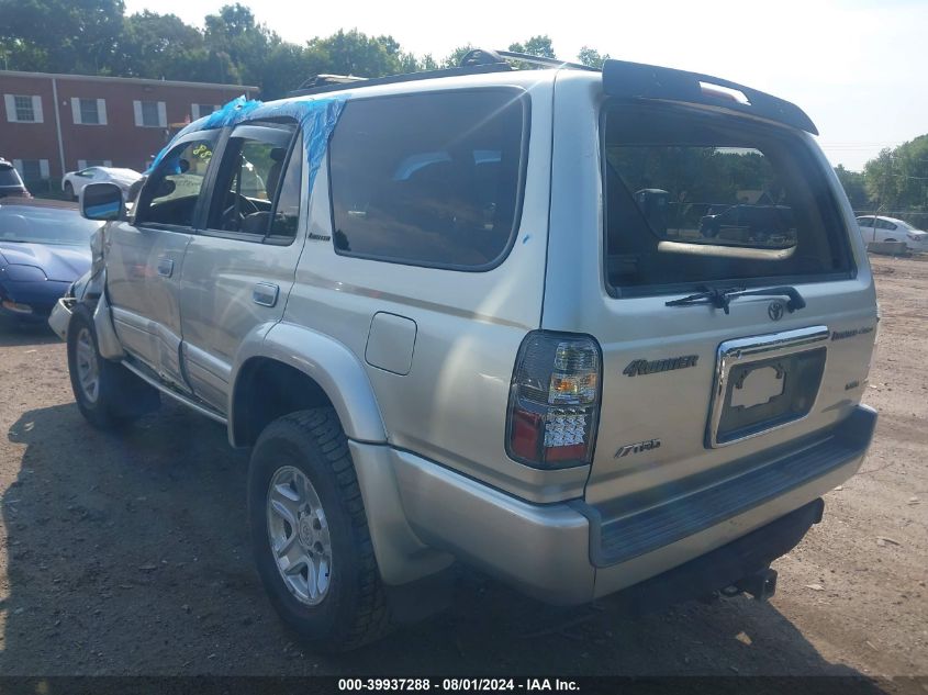 2002 Toyota 4Runner Limited V6 VIN: JT3HN87R129073419 Lot: 39937288