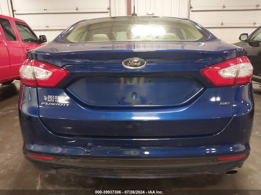 2013 Ford Fusion Se VIN: 3FA6P0H78DR118686 Lot: 39937306