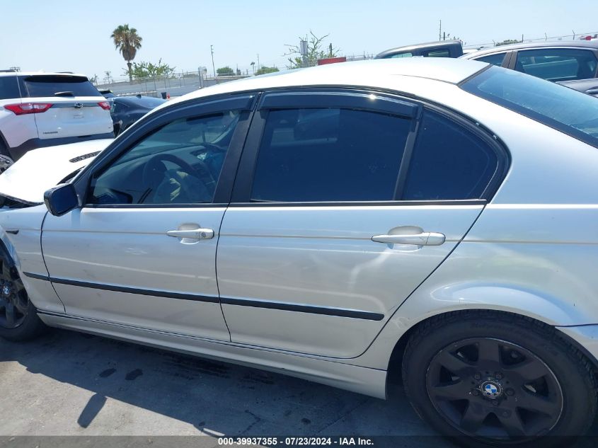 2003 BMW 325I VIN: WBAET37483NJ30488 Lot: 39937355