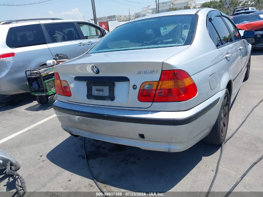 2003 BMW 325I VIN: WBAET37483NJ30488 Lot: 39937355