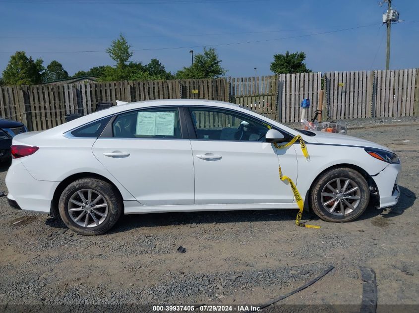 2019 Hyundai Sonata Se VIN: 5NPE24AFXKH735584 Lot: 39937405