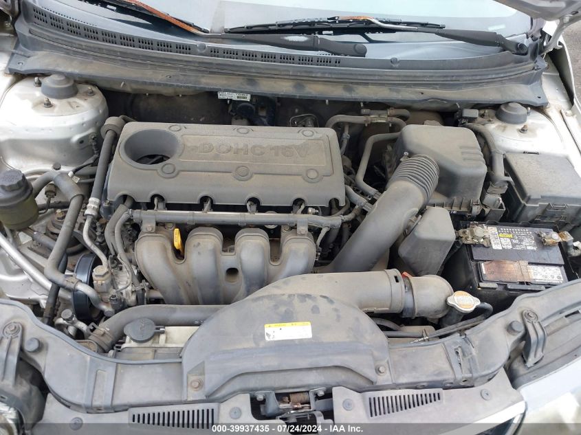 2010 Kia Forte Ex VIN: KNAFU4A2XA5100582 Lot: 39937435