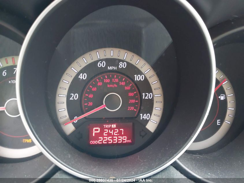 2010 Kia Forte Ex VIN: KNAFU4A2XA5100582 Lot: 39937435