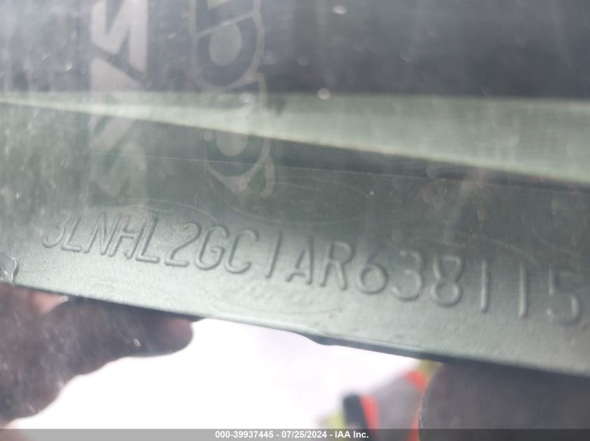 2010 Lincoln Mkz VIN: 3LNHL2GC1AR638115 Lot: 39937445