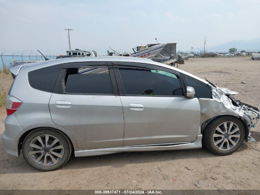 2012 Honda Fit Sport VIN: JHMGE8G57CC002734 Lot: 39937471