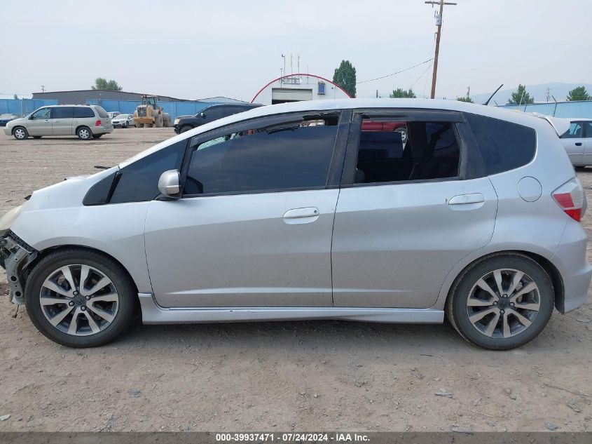 2012 Honda Fit Sport VIN: JHMGE8G57CC002734 Lot: 39937471