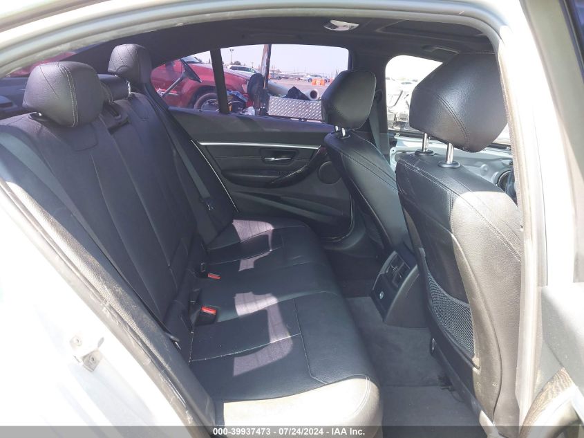 2016 BMW 328I VIN: WBA8E9G56GNT81342 Lot: 39937473