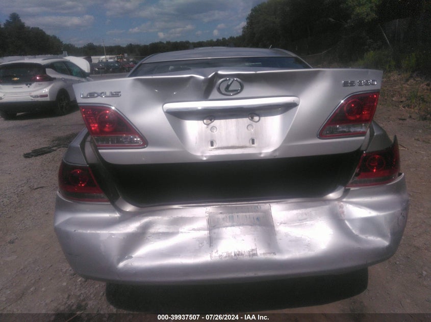 2006 Lexus Es 330 VIN: JTHBA30G065160121 Lot: 39937507