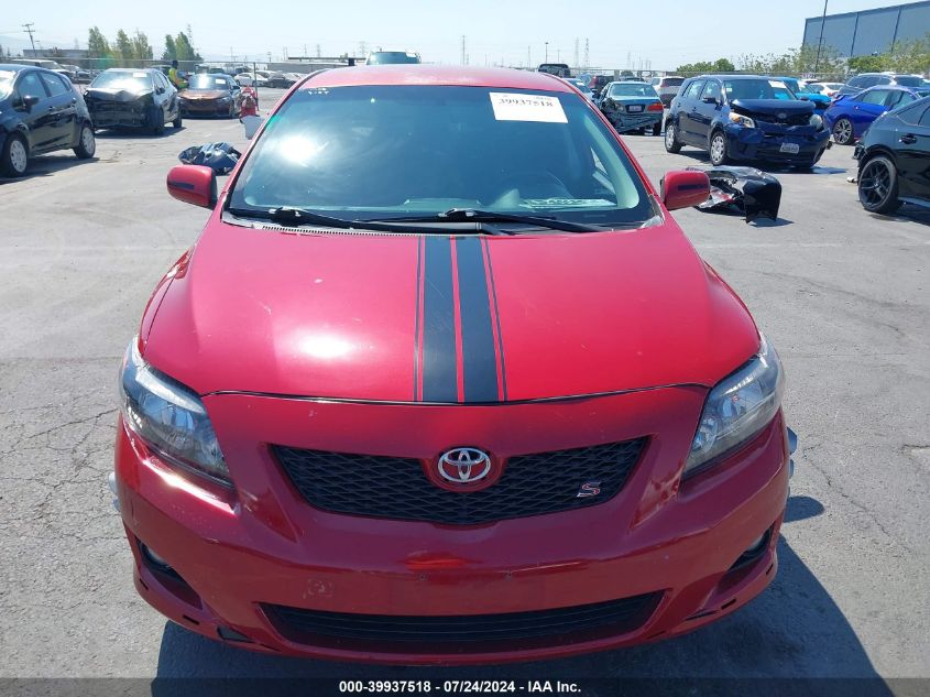 2010 Toyota Corolla S VIN: 2T1BU4EE3AC479353 Lot: 39937518