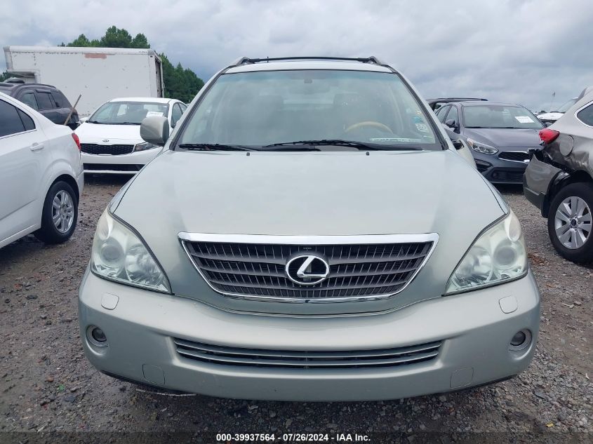 2007 Lexus Rx 400H VIN: JTJHW31U372010201 Lot: 39937564