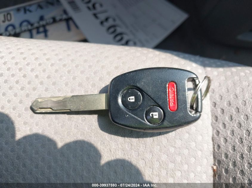 2007 Honda Cr-V Lx VIN: JHLRE48347C107367 Lot: 39937593