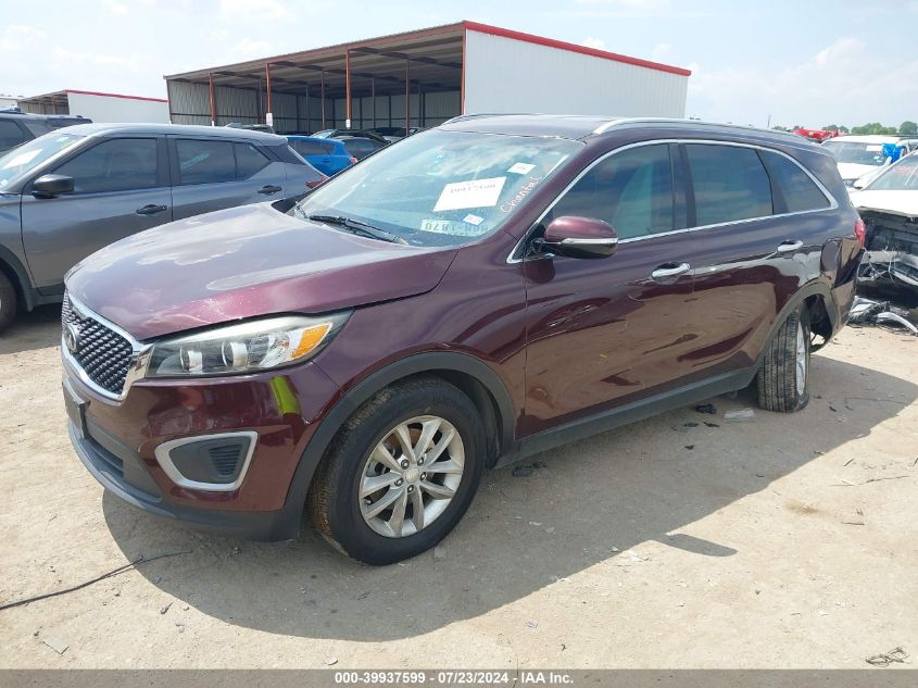 2016 KIA SORENTO 3.3L LX - 5XYPG4A53GG126062