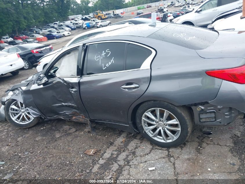 2017 Infiniti Q50 3.0T Premium VIN: JN1EV7AP2HM736070 Lot: 39937604