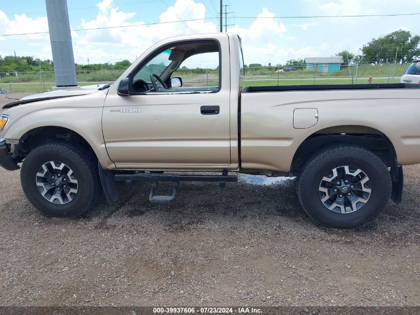 2001 Toyota Tacoma Prerunner VIN: 5TENM92NX1Z730703 Lot: 39937606