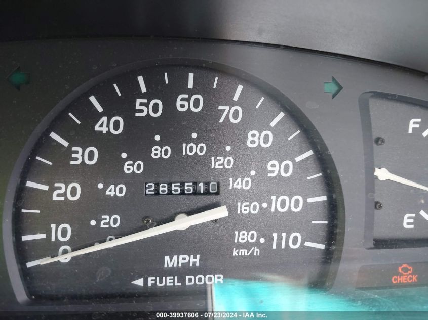 2001 Toyota Tacoma Prerunner VIN: 5TENM92NX1Z730703 Lot: 39937606