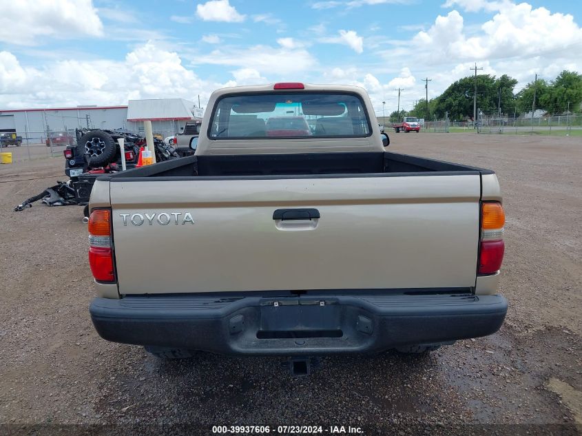 2001 Toyota Tacoma Prerunner VIN: 5TENM92NX1Z730703 Lot: 39937606