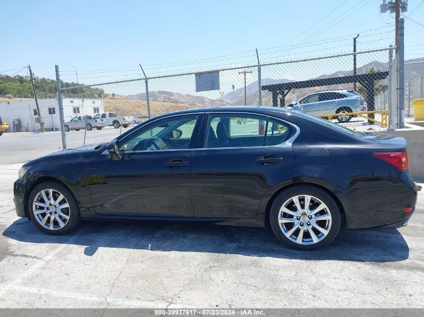 2013 Lexus Gs 350 VIN: JTHBE1BL1D5007487 Lot: 39937617