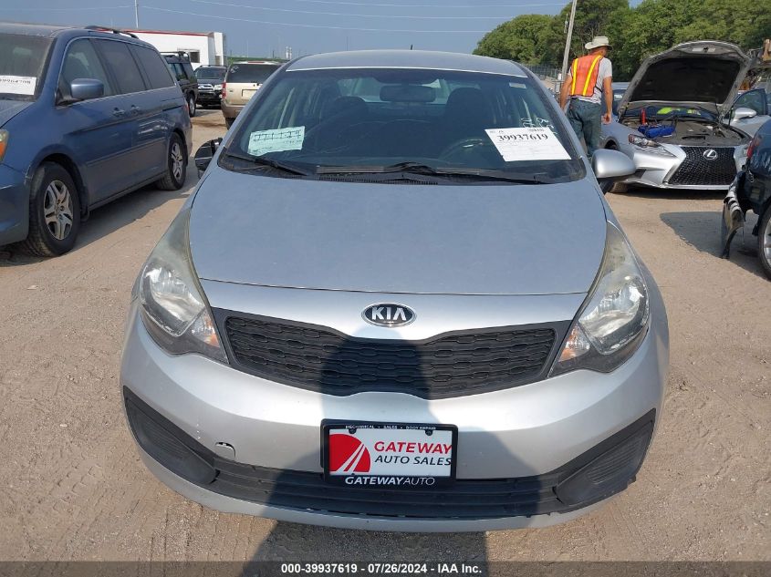 2015 Kia Rio Lx VIN: KNADM4A33F6528009 Lot: 39937619