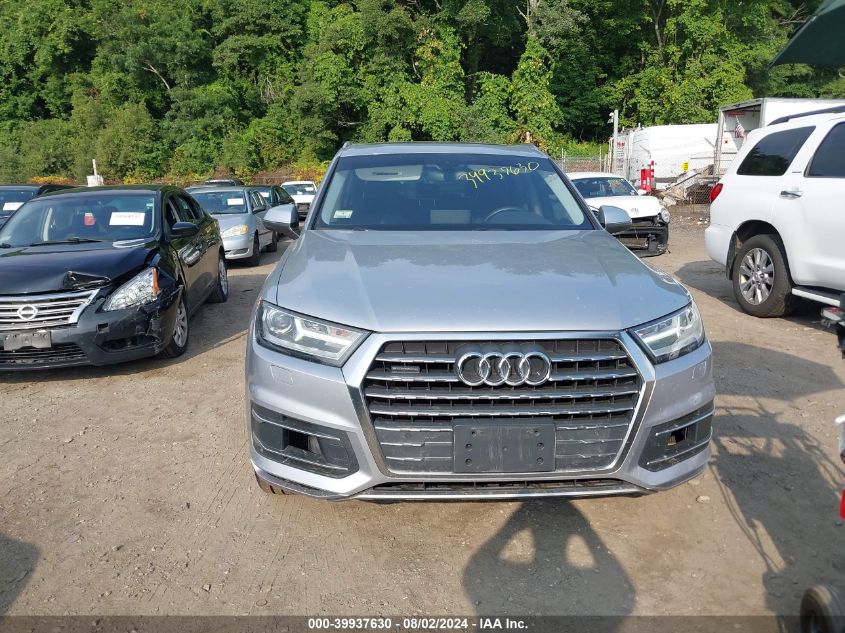 WA1AAAF76HD022207 2017 Audi Q7 3.0T Premium