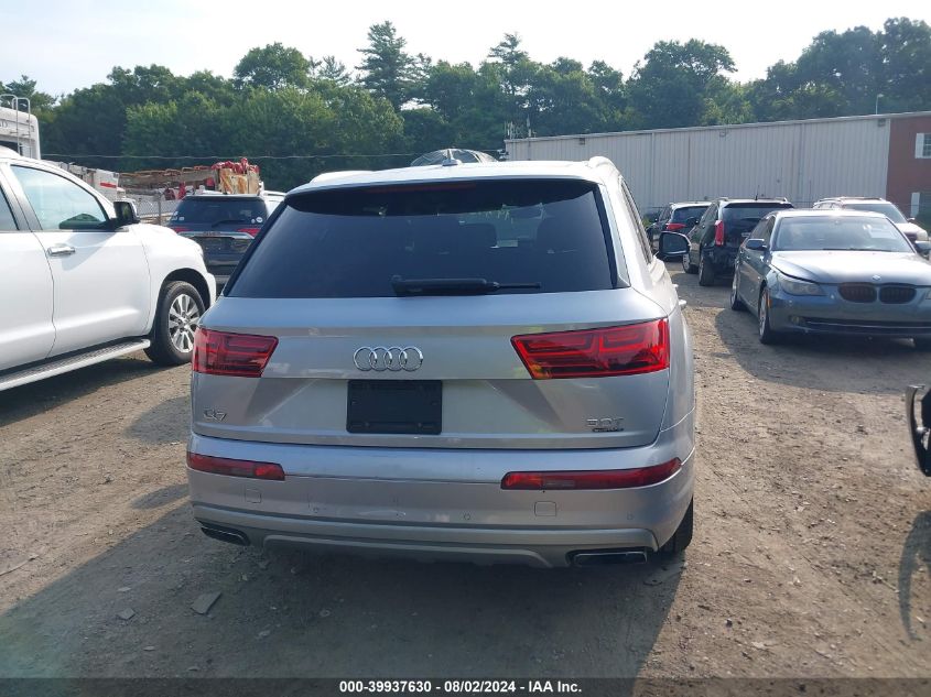 WA1AAAF76HD022207 2017 Audi Q7 3.0T Premium