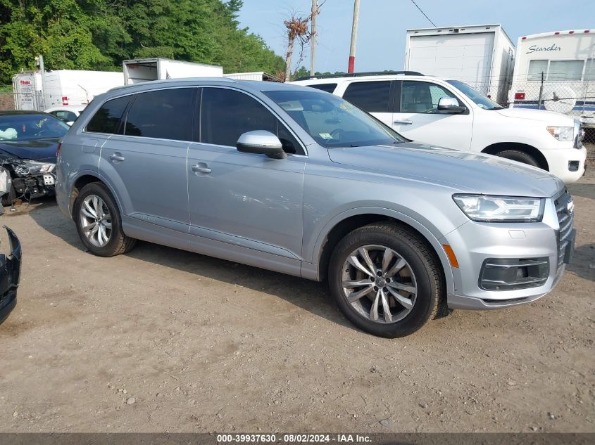 2017 Audi Q7 3.0T Premium VIN: WA1AAAF76HD022207 Lot: 39937630