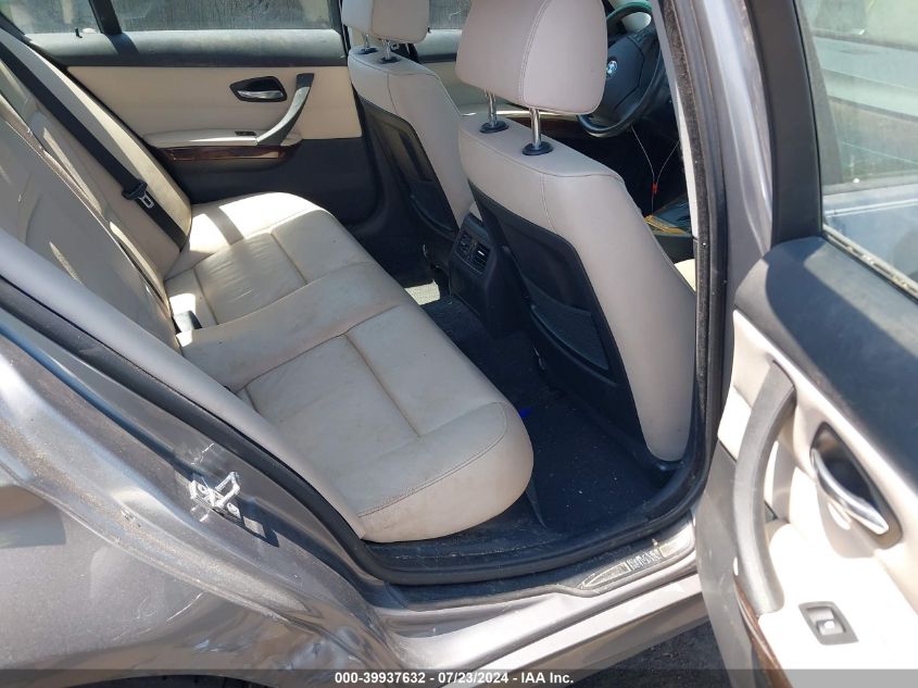 2009 BMW 328 I VIN: WBAPH77529NM45841 Lot: 39937632