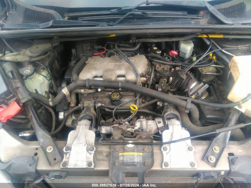 2002 Chevrolet Venture Ls VIN: 1GNDX03E52D202629 Lot: 39937636