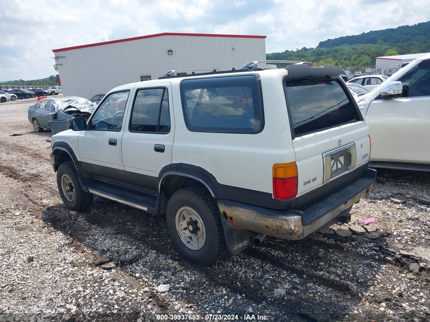 1993 Toyota 4Runner Vn39 Sr5 VIN: JT3VN39W7P0107576 Lot: 39937653
