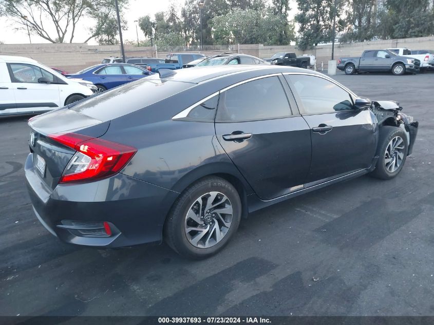 2018 Honda Civic Ex VIN: 2HGFC2F78JH524268 Lot: 39937693